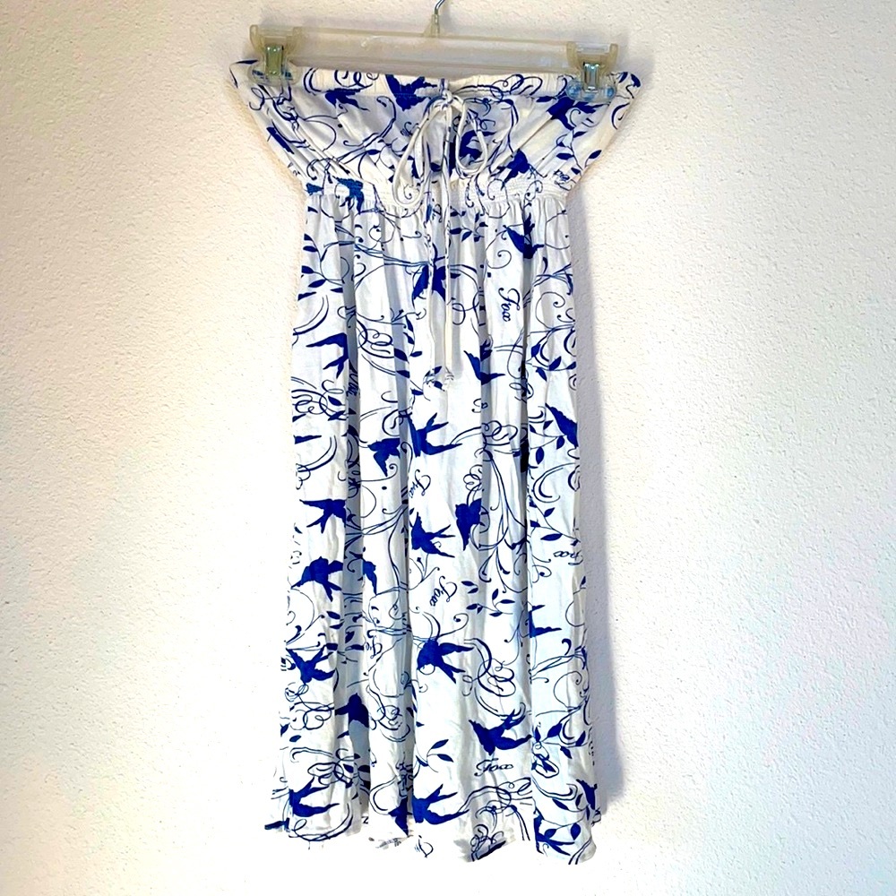 Fox Apparel Strapless Beach Dress